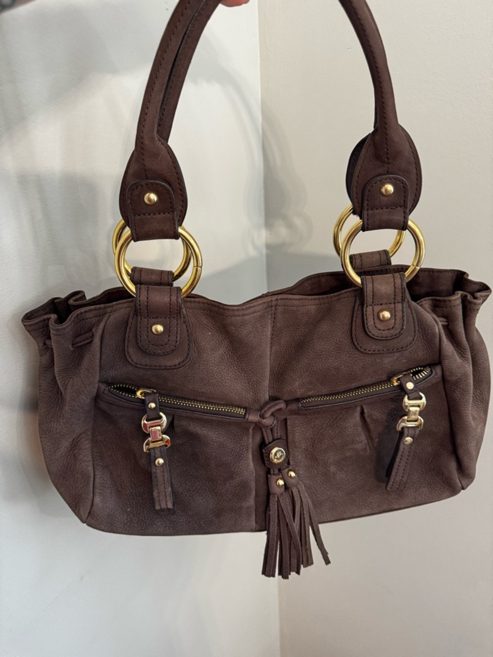 Beautiful b makowsky leather shoulder bag